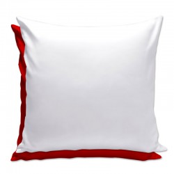 Cuscino quadrato bicolore 40x40
