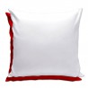 Cuscino quadrato bicolore 40x40